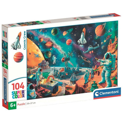 cosmic crew puzzle 104pcs