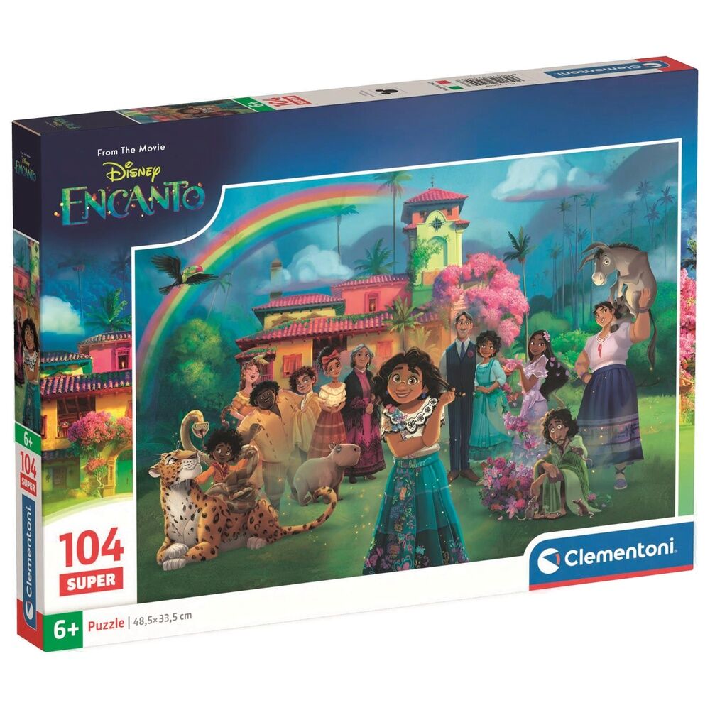 disney super charm puzzle 104pcs