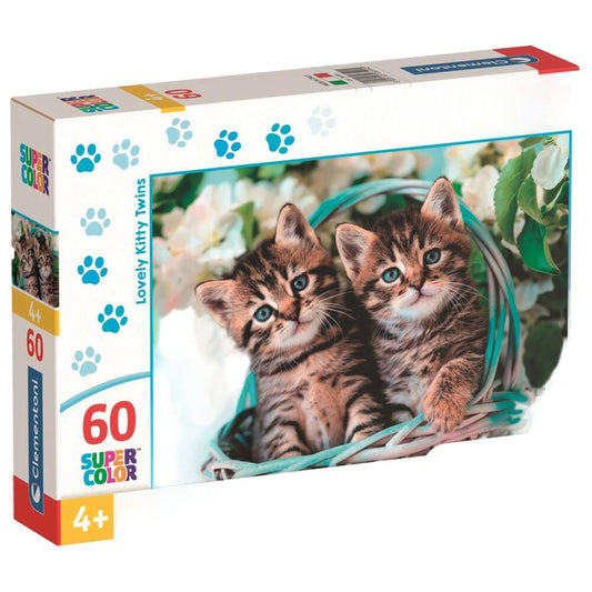 Twin Kittens Puzzle 60pcs