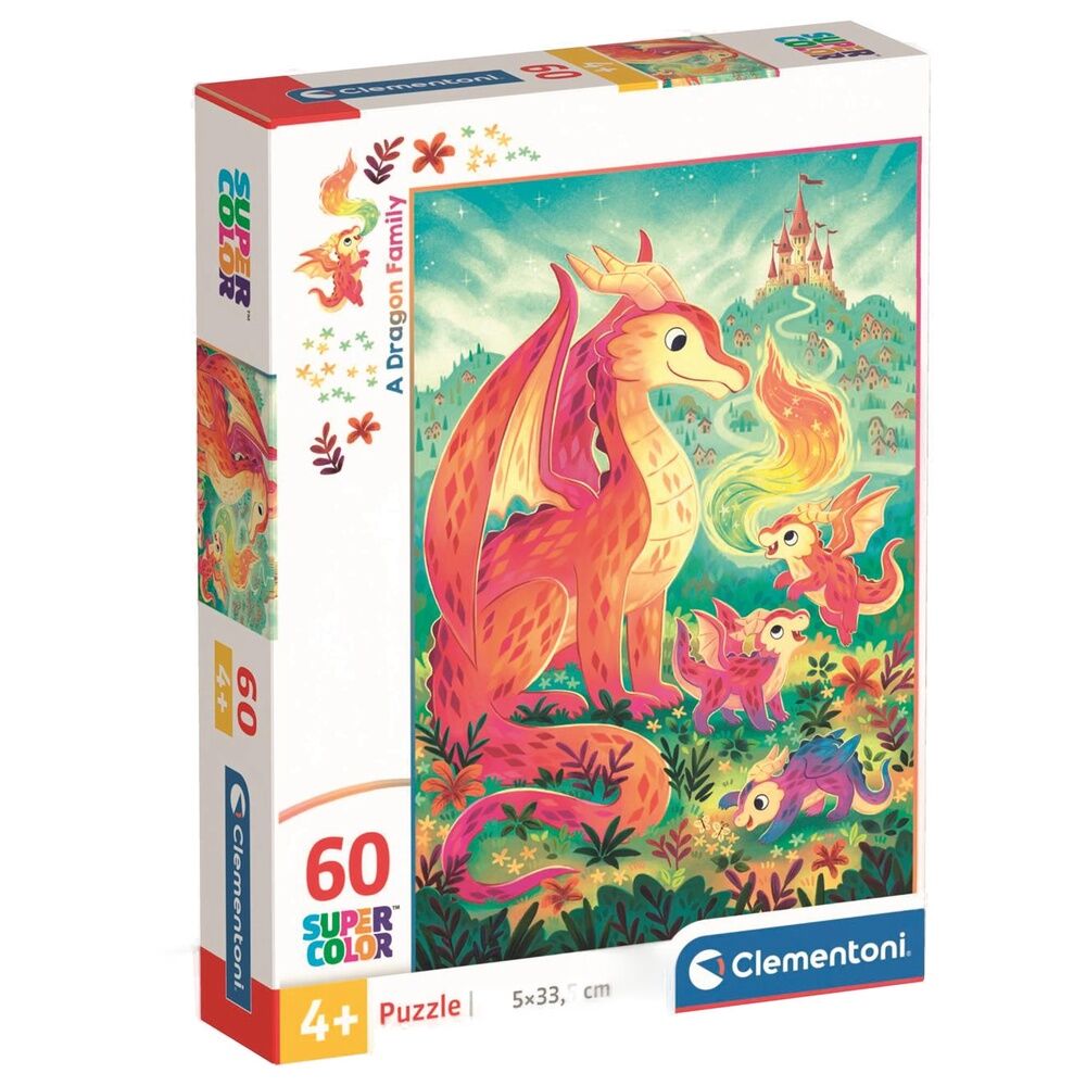 Dragon Family Puzzle 60pcs