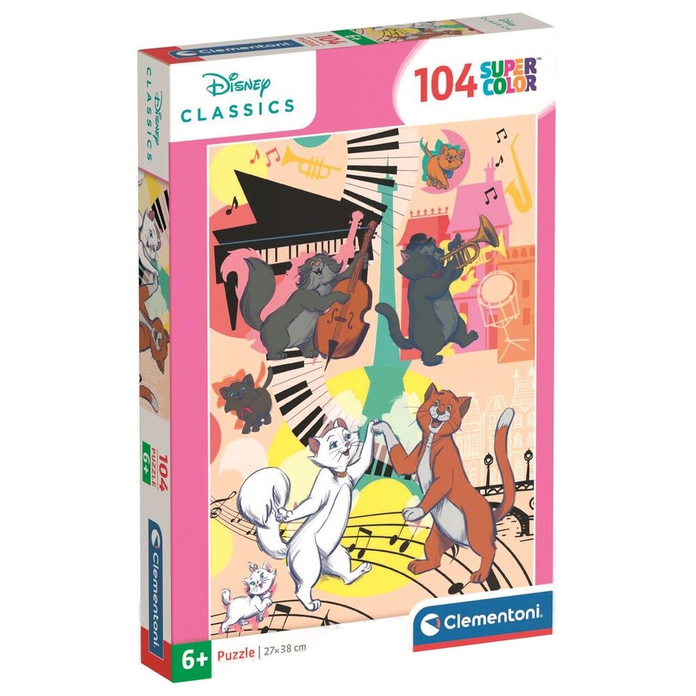 Puzzle Gli Aristogatti Disney 104 pezzi