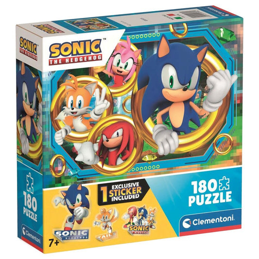 Rompecabezas de Sonic el Erizo 180 piezas