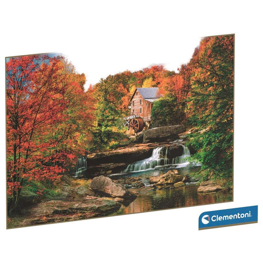 glade creek grist mill high quality puzzle 2000pcs