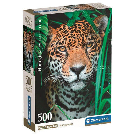puzzle jaguar in the jungle high quality 500 pieces