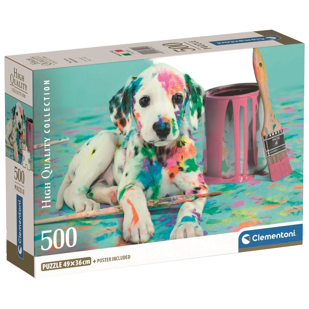 puzzle the funny dalmatian high quality 500 pieces