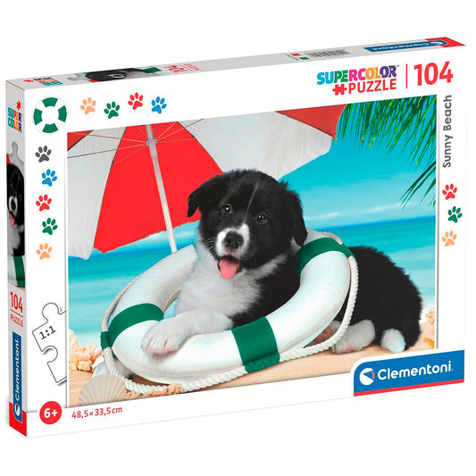 super sunny beach puzzle 104pcs