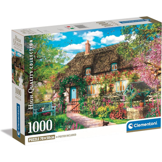 puzzle the old cottage high quality 1000 pieces