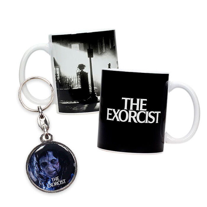 the exorcist mug  metal keychain