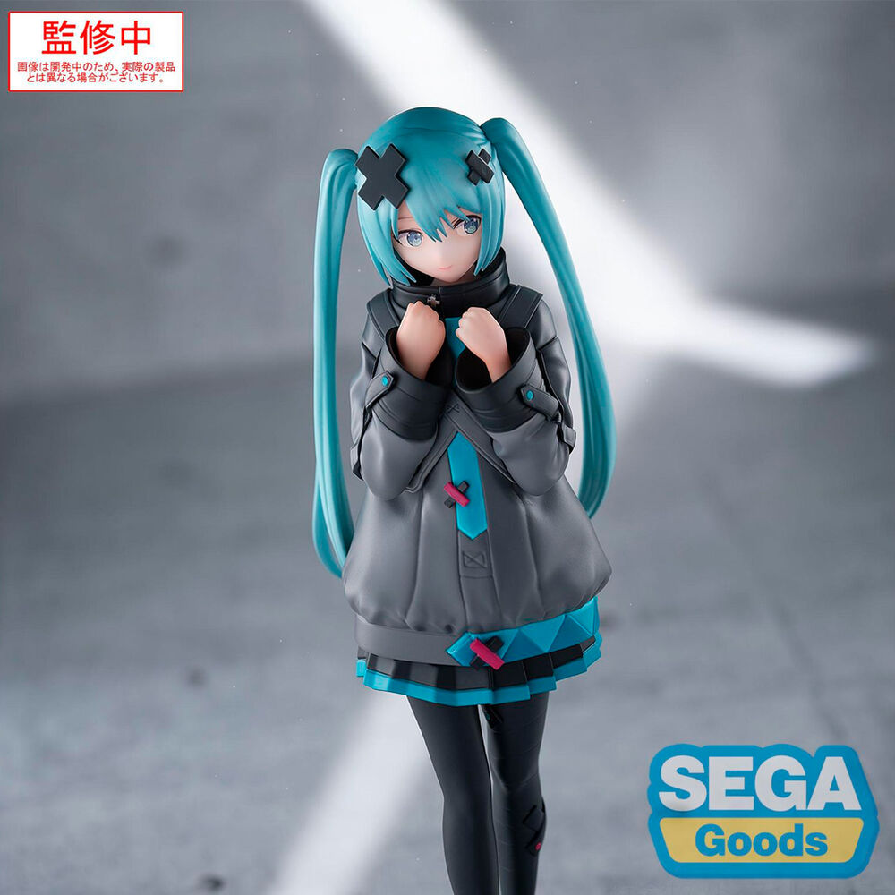 Figurine Hatsune Miku Luminasta Shuttered Sekai Colorful Stage The Movie a Miku Who Cant Sing 20cm