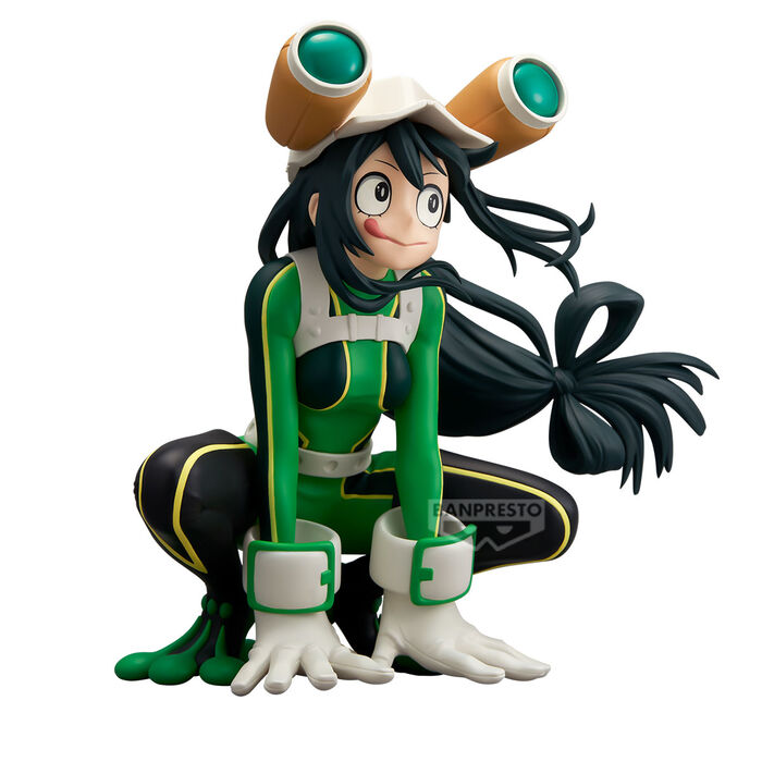 figure tsuyu asui glitter & glamors my hero academia 14cm