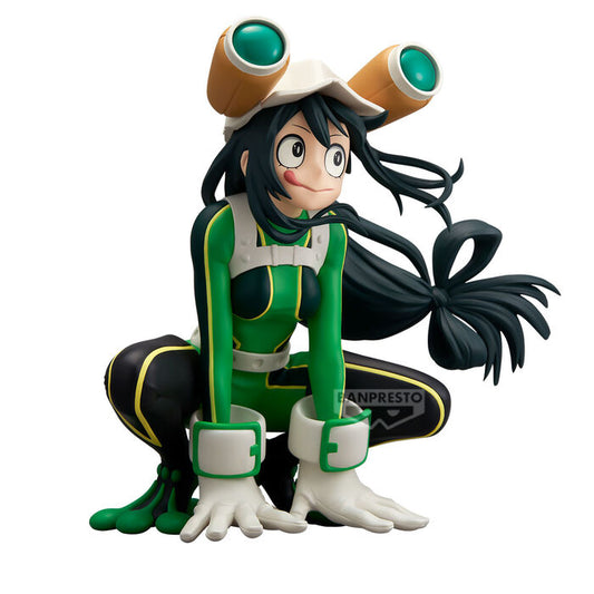 figure tsuyu asui glitter & glamors my hero academia 14cm