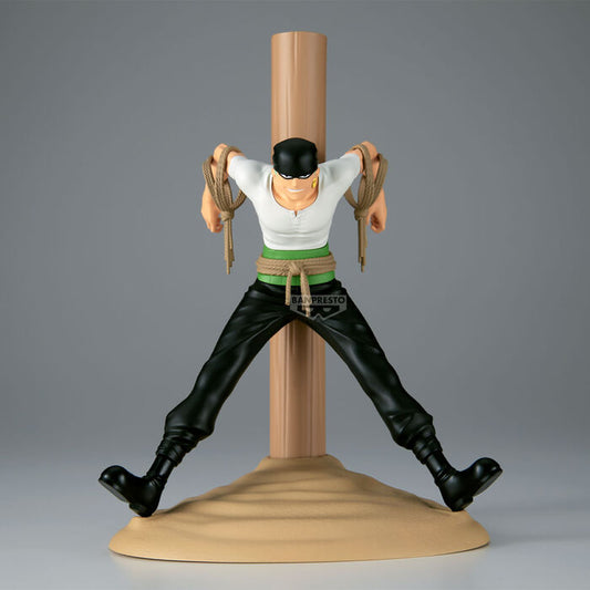 Action figure di Zoro cacciatore di pirati di One Piece alta 13 cm