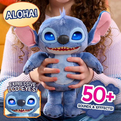 Interactive Stitch Disney Plush Toy 30cm