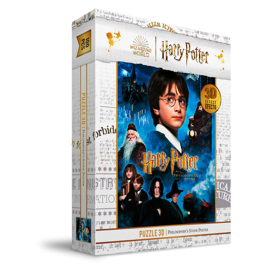 harry potter philosopher's stone 3d effect puzzle 100pcs