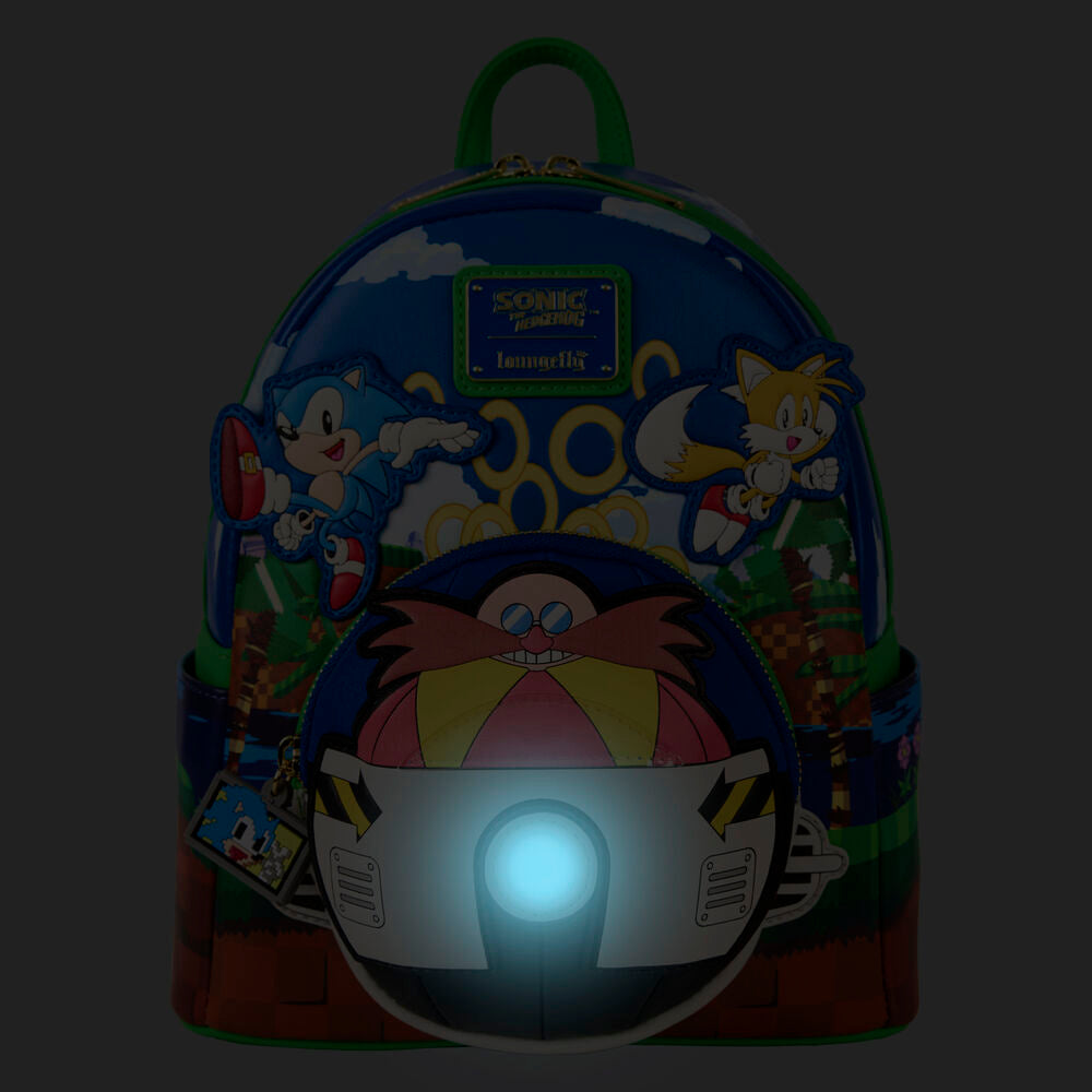 Sonic the Hedgehog Loungefly Rucksack 26 cm