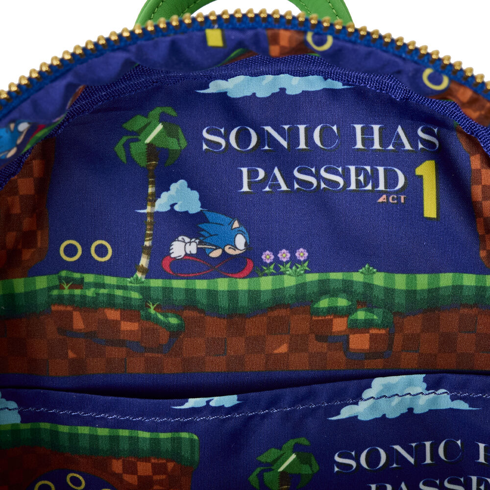 Sonic the Hedgehog Loungefly Rucksack 26 cm