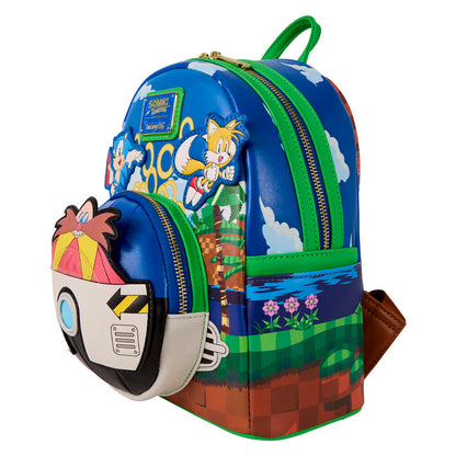Sonic the Hedgehog Loungefly Rucksack 26 cm