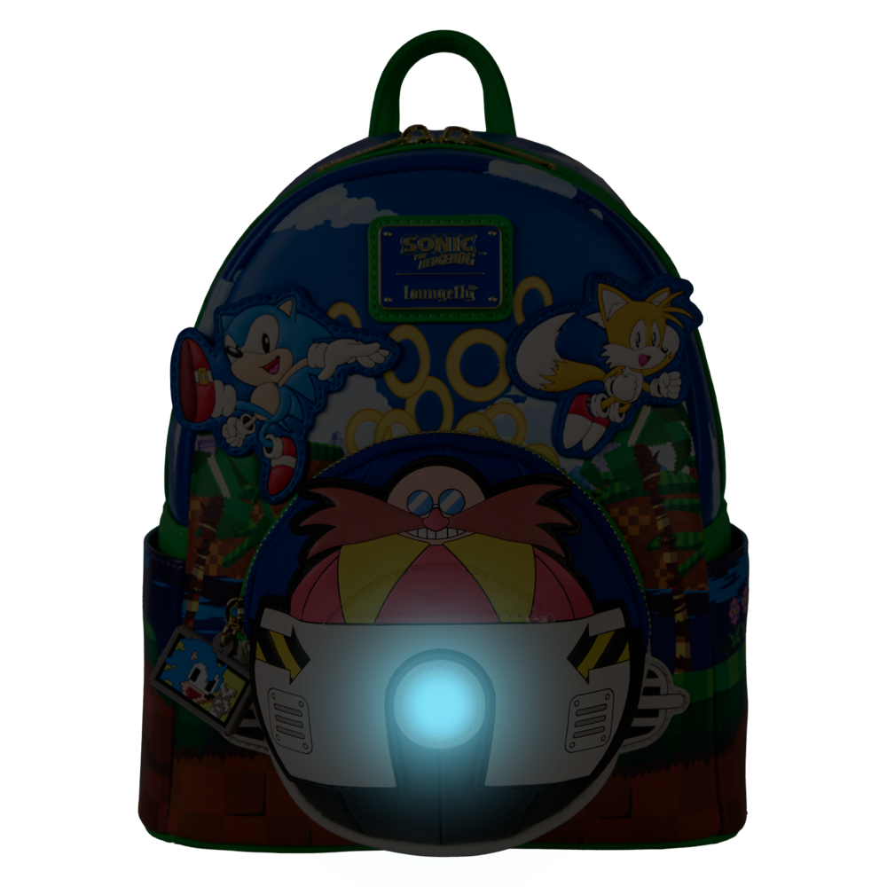 Sonic the Hedgehog Loungefly Rucksack 26 cm