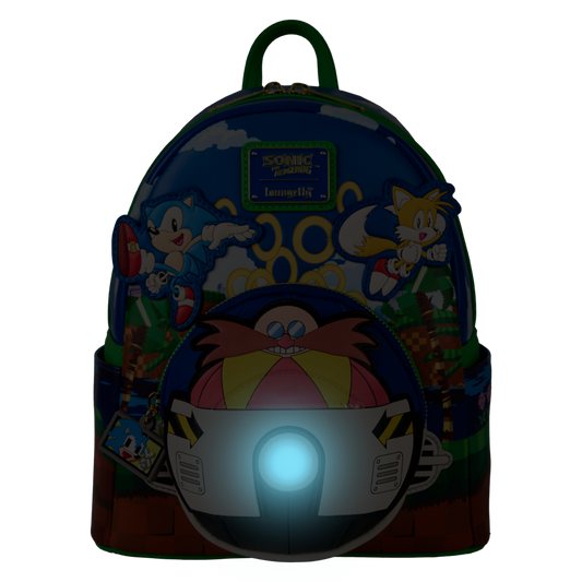 Sonic the Hedgehog Loungefly Rucksack 26 cm