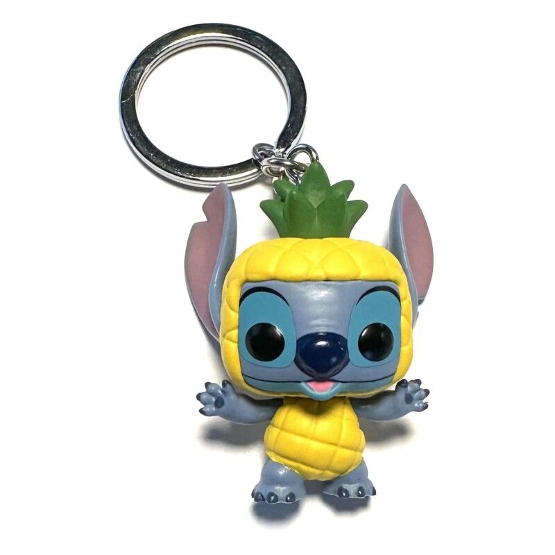 pocket pop disney lilo & stitch keychain  stitch as pineapple