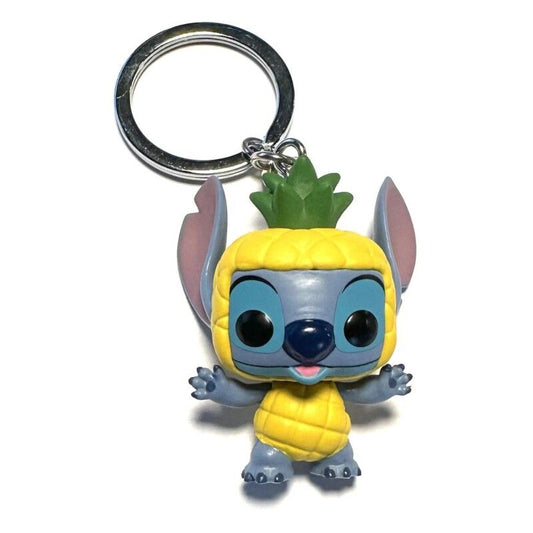 pocket pop disney lilo & stitch keychain  stitch as pineapple
