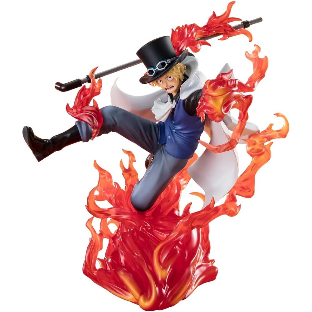 figure figuarts zero extra battle sabo fire fits rook check one piece 19cm