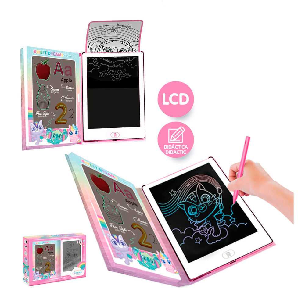 sweet dreams lcd coloring tablet