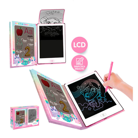 sweet dreams lcd coloring tablet