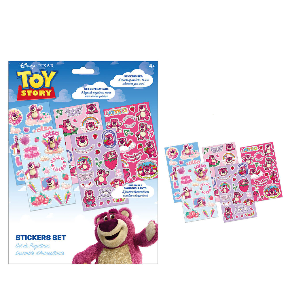 lotso toy story disney pixar stickers