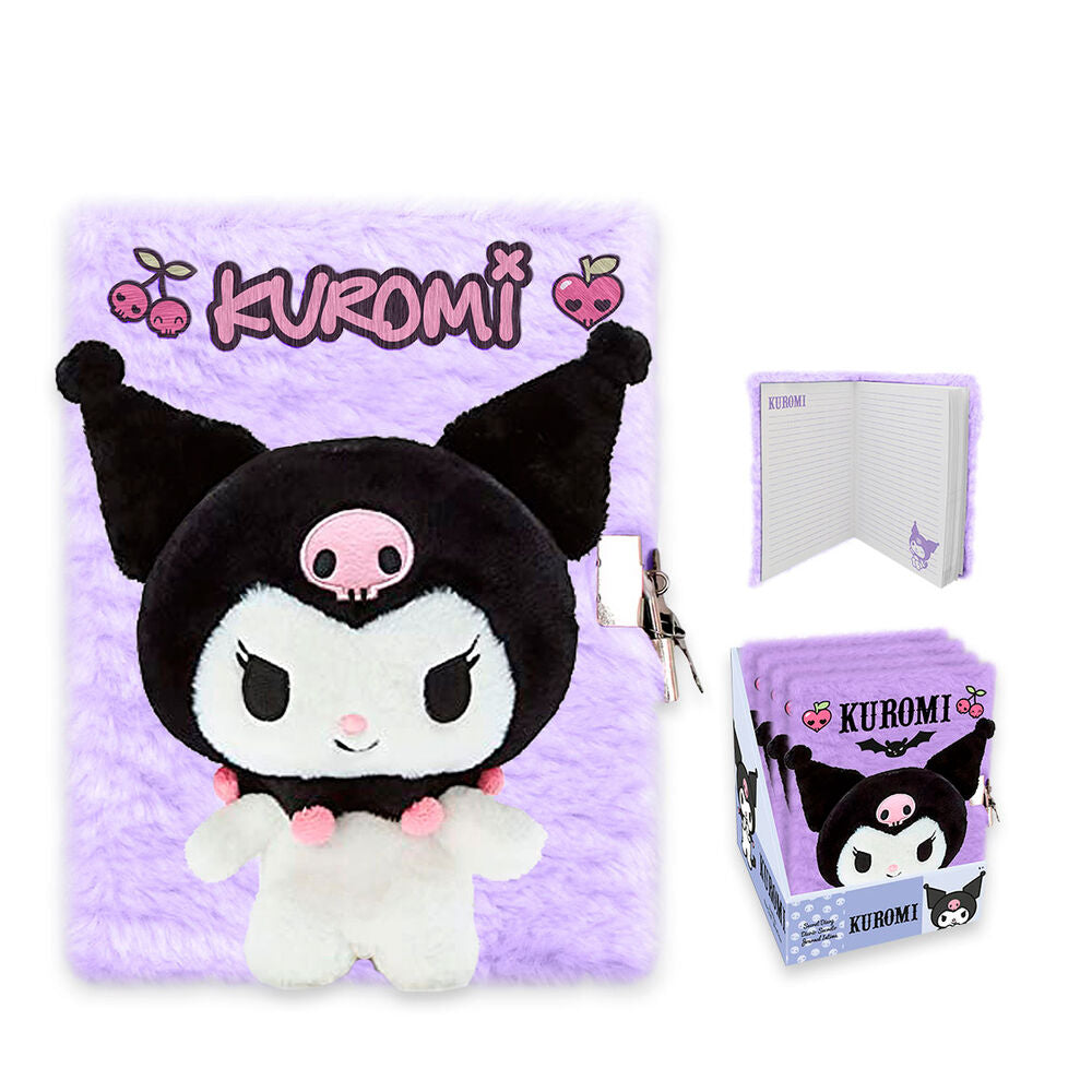 kuromi hello kitty a5 3d notebook