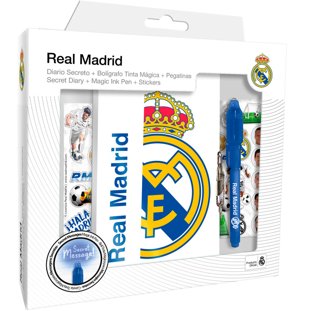 diary  real madrid magic pen