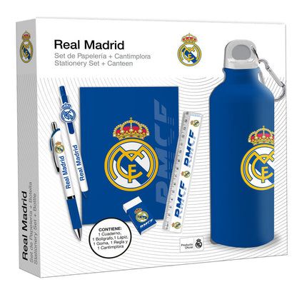 stationery set  real madrid bottle