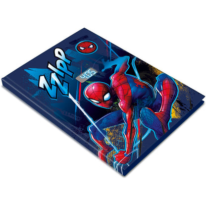 Marvel Spiderman Notebook with Clock