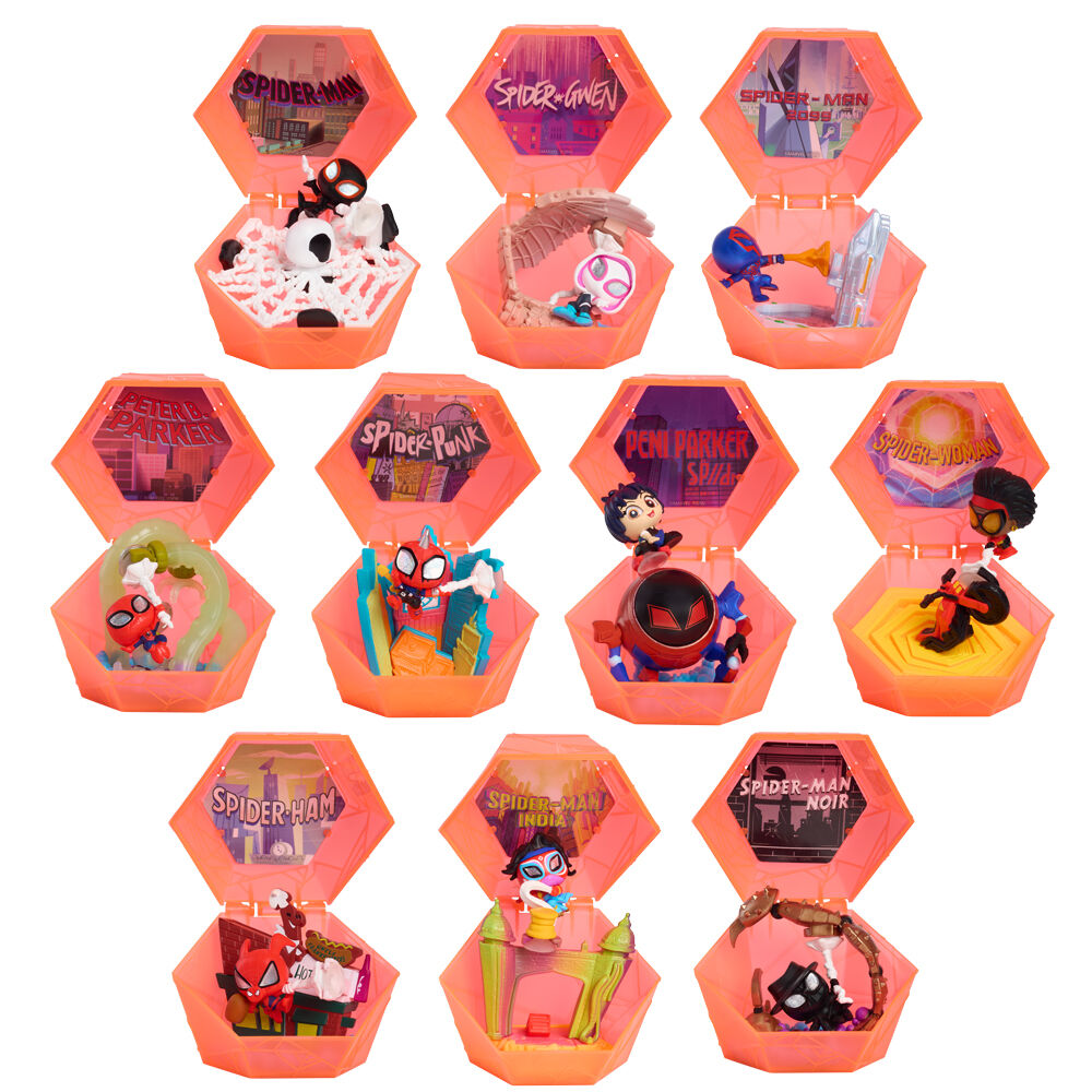 spider verse marvel doorables surprise capsule figure assortment
