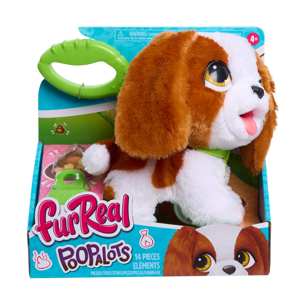interactive plush spaniel poopalots furreal