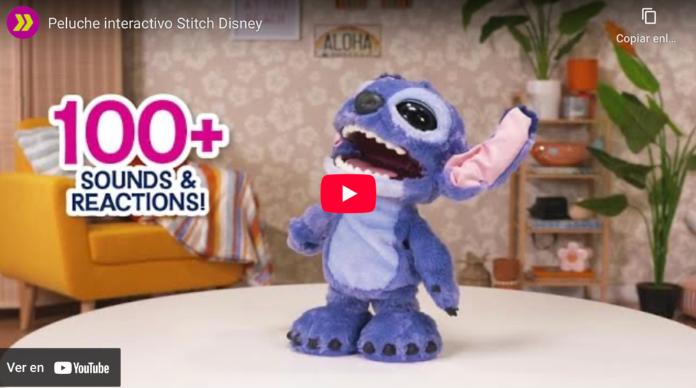 Disney Ultimate Stitch Interactive Plush