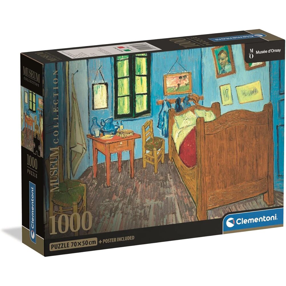 puzzle bedroom in arles van gogh museum 1000 pieces