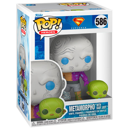 Figurine POP DC Comics Superman Metamorpho avec son bébé Joey