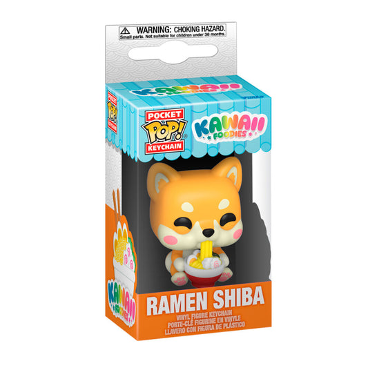 Chaveiro Pocket POP Kawaii Fodies Ramen Shiba