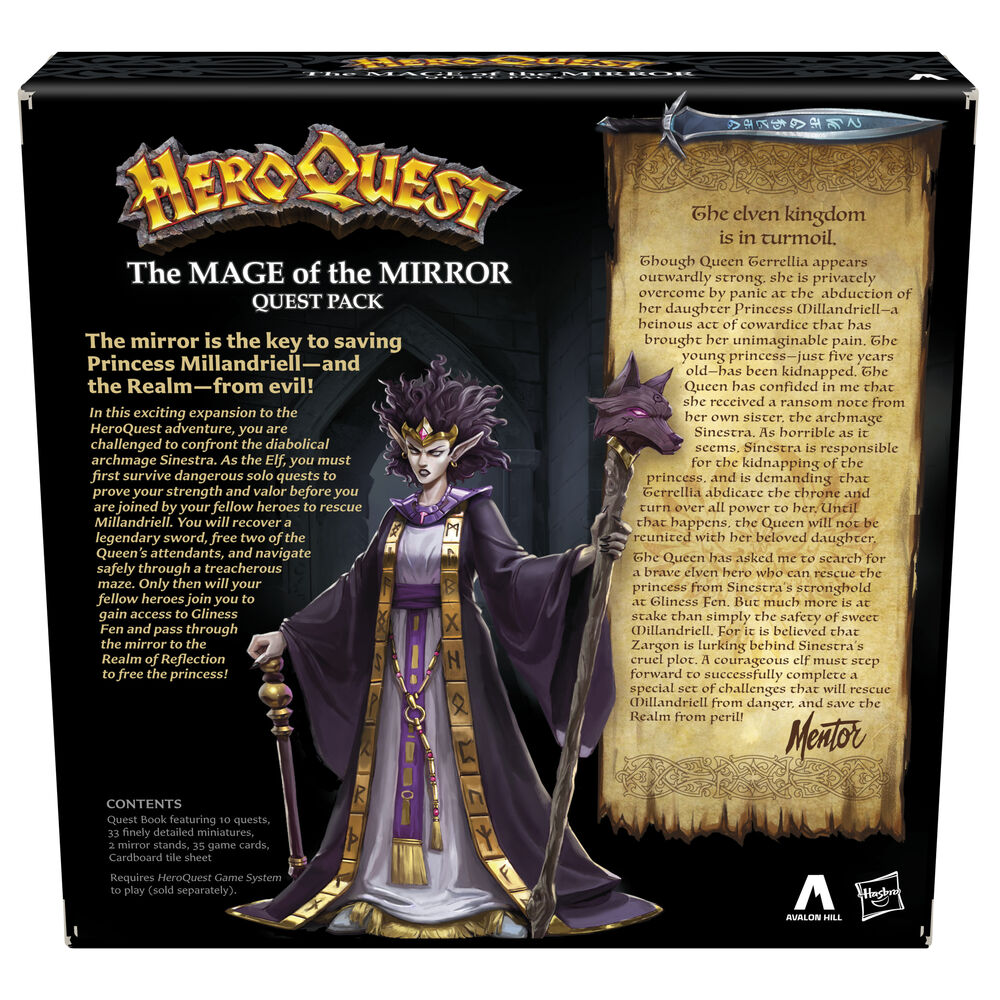 Heroquest Mirror Wizard Brettspiel Erweiterung (Englisch)