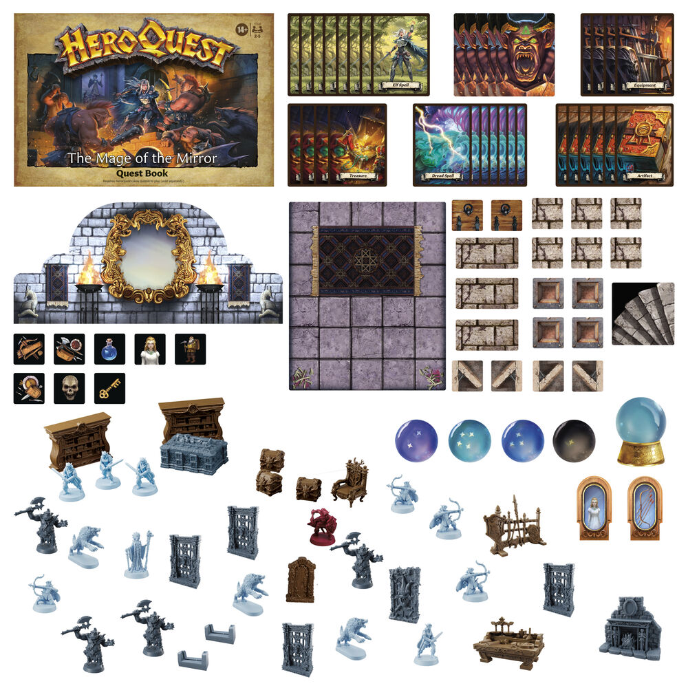Heroquest Mirror Wizard Brettspiel Erweiterung (Englisch)