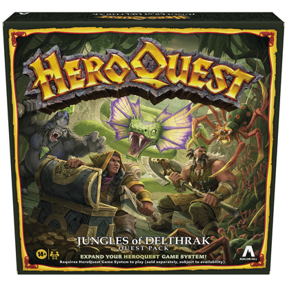 delthark jungles expansion for heroquest board game (english)