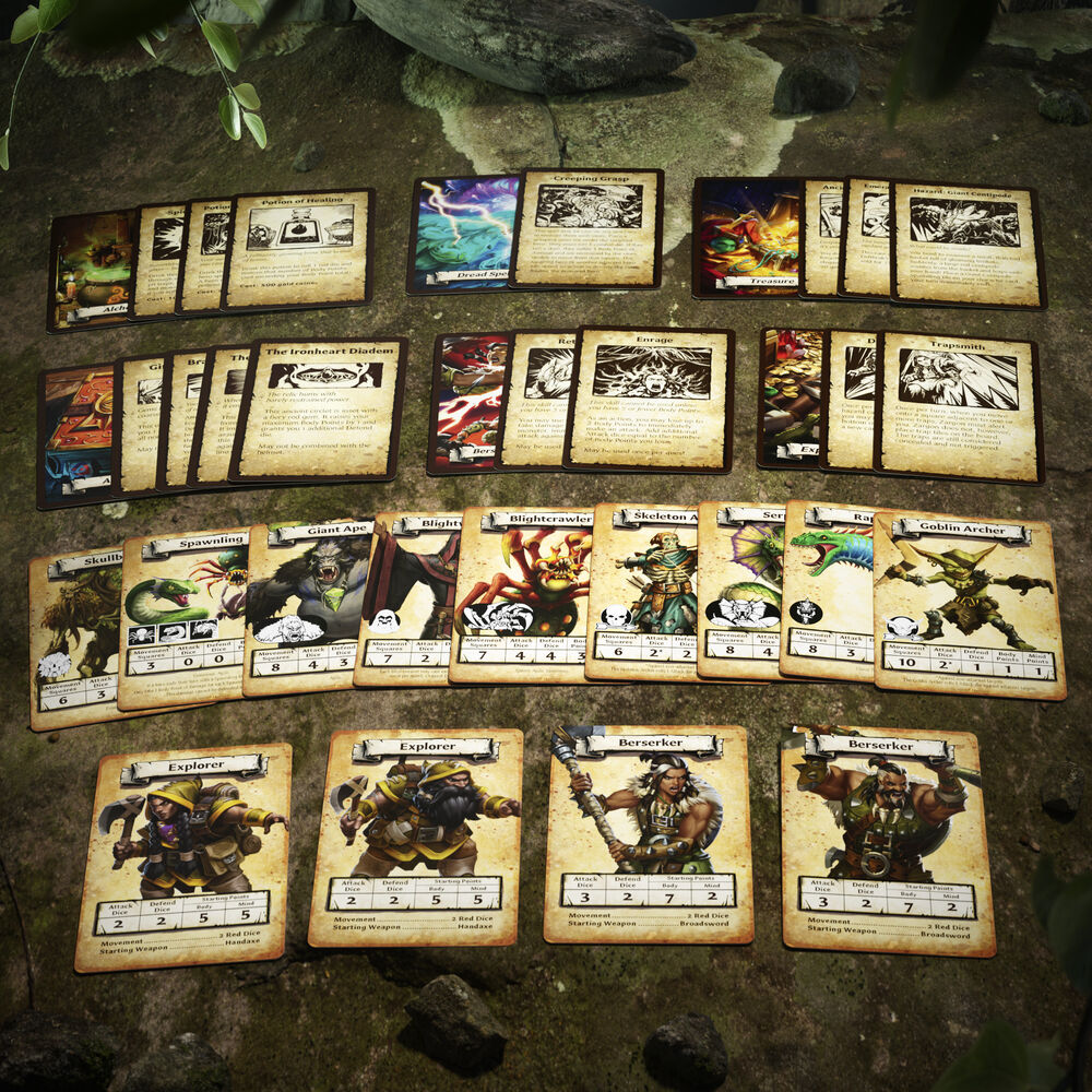 Delthark Jungles Expansion for Heroquest Board Game (English)