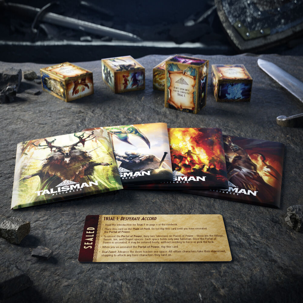 Extension du jeu de plateau L'Appel du Destin : Alliances Talisman (anglais)