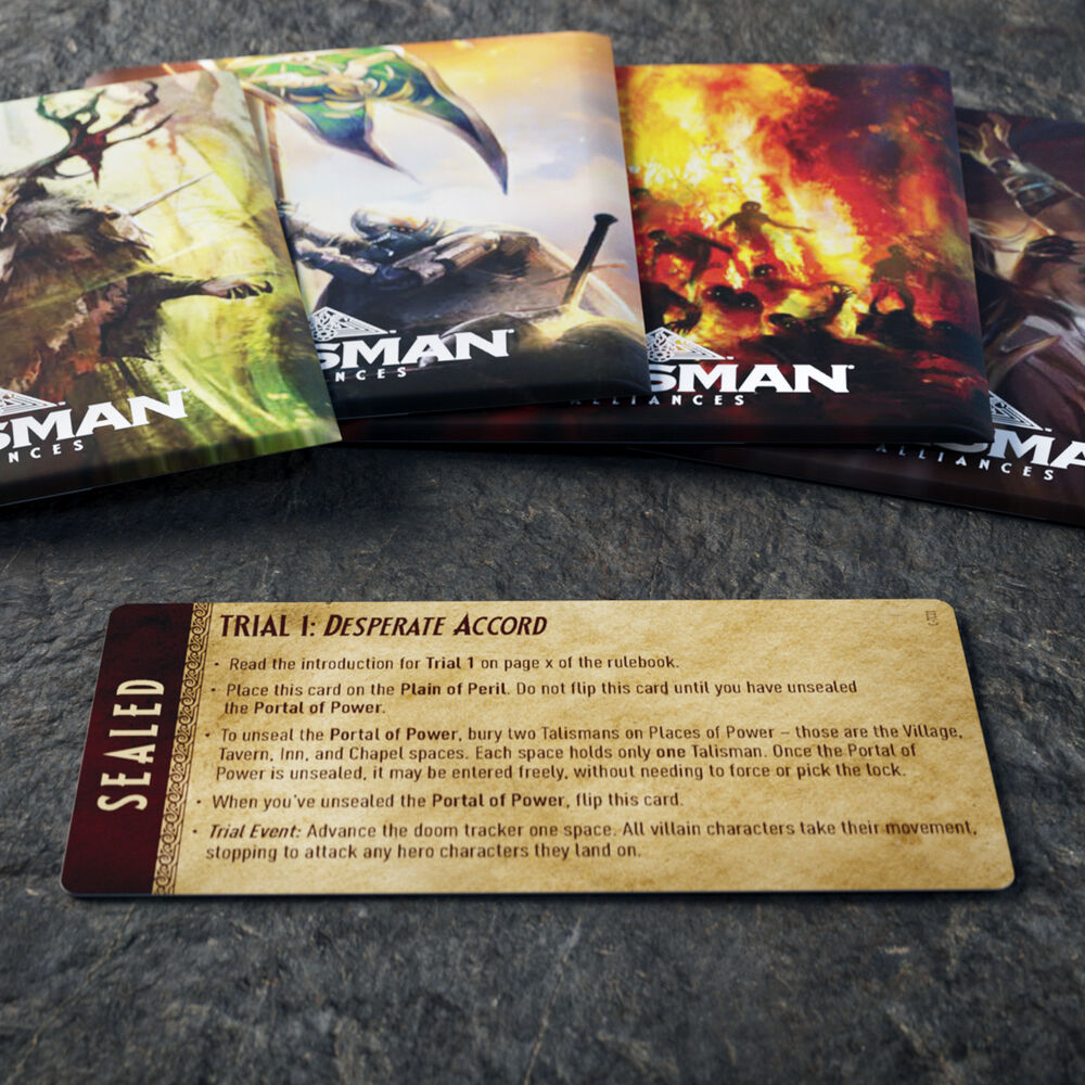 Extension du jeu de plateau L'Appel du Destin : Alliances Talisman (anglais)