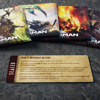 Extension du jeu de plateau L'Appel du Destin : Alliances Talisman (anglais)