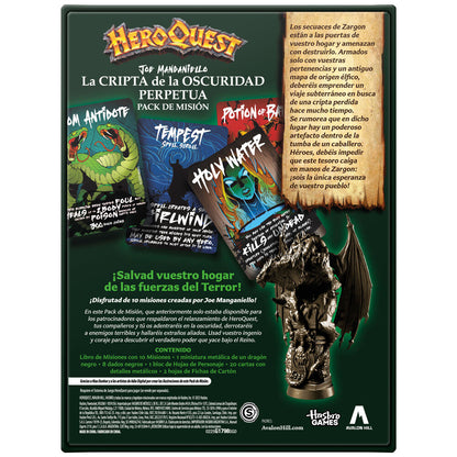 Rozszerzenie Krypta Ciemności do gry planszowej HeroQuest (w języku hiszpańskim)