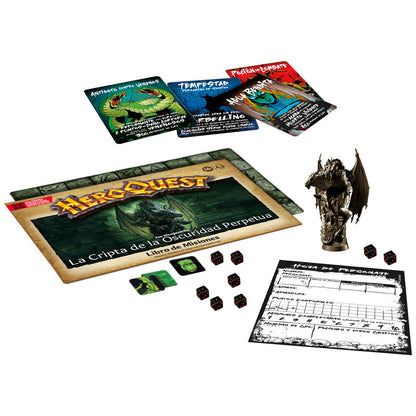 Rozszerzenie Krypta Ciemności do gry planszowej HeroQuest (w języku hiszpańskim)