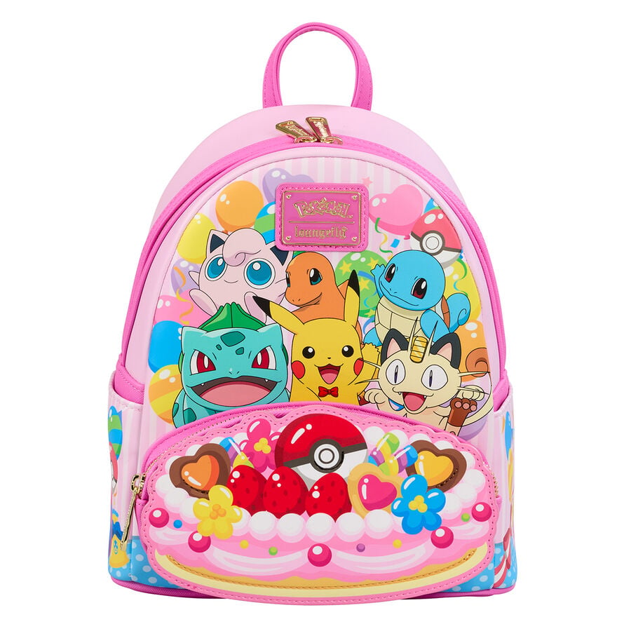 Friends Party Pokemon Loungefly Backpack 26cm