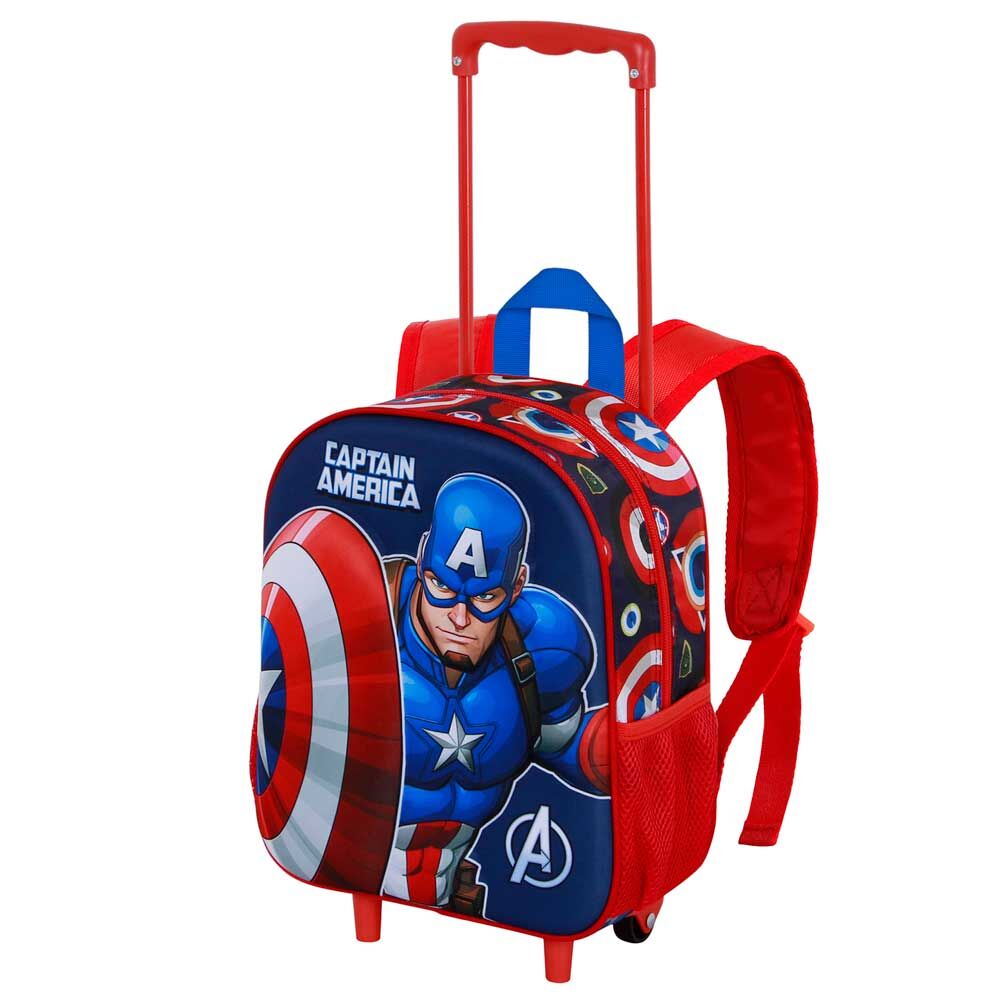 trolley 3d patriot captain america marvel 34cm